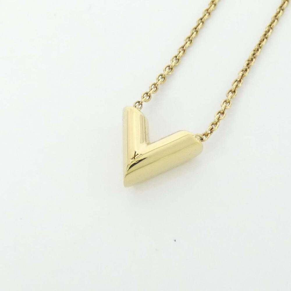 LOUIS VUITTON Gold Necklace - Picture 3 of 5
